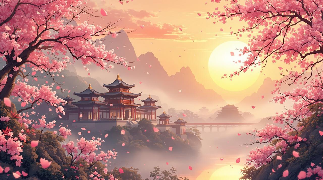 六漫画 - 落英缤纷的唯美江湖世界